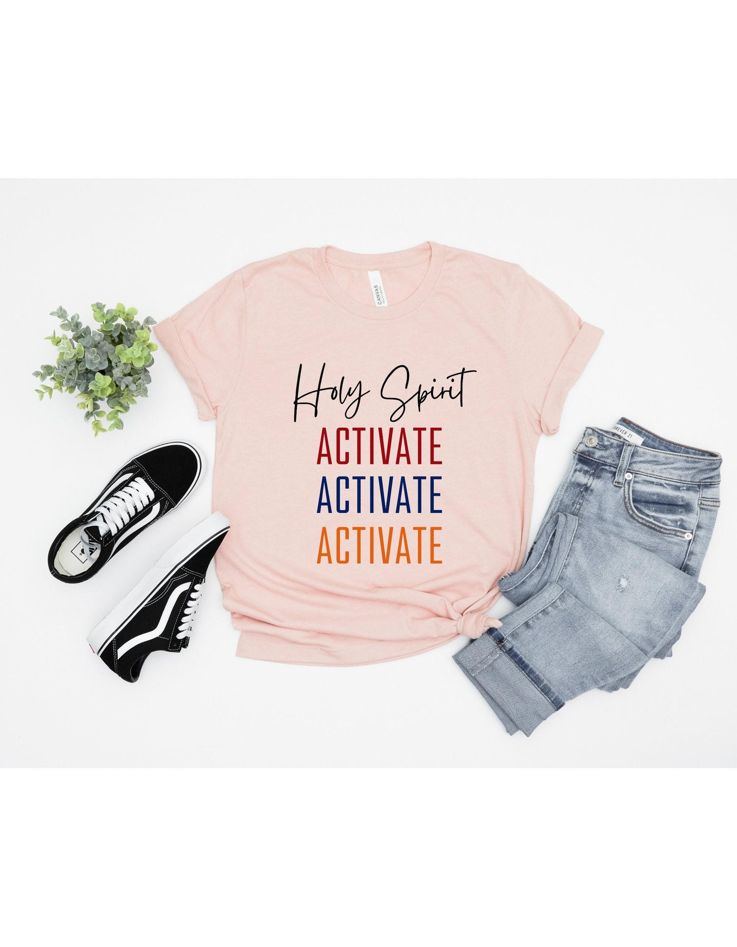 Holy Spirit Activate Graphic T-Shirt