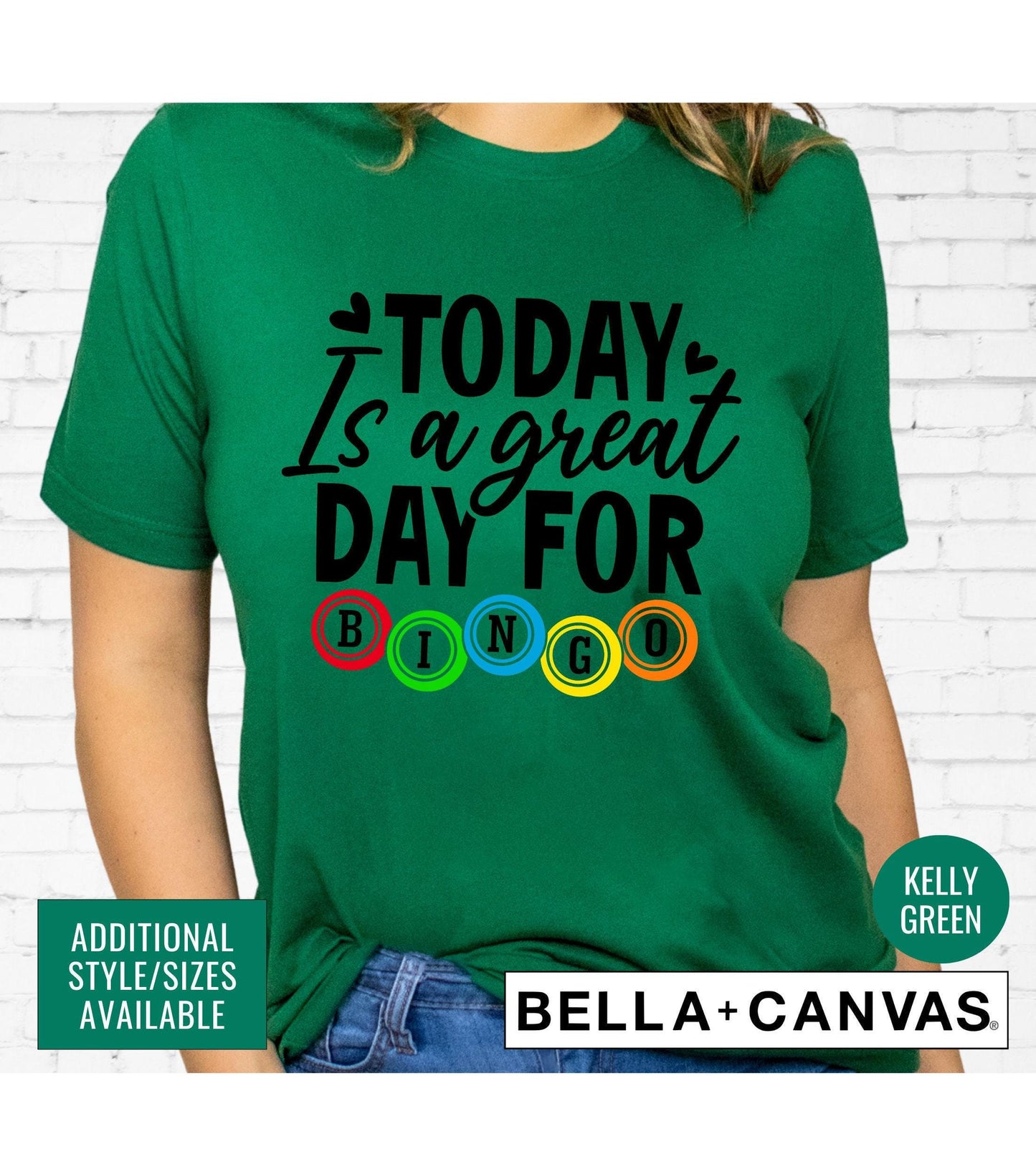 Today Is A Great Day For Bingo Graphic T-Shirt