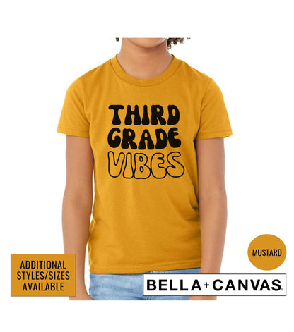 3rd Grade Vibes Graphic T-Shirt