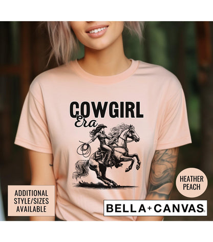 In My Cowgirl Era Western Women's Graphic T-Shirt
