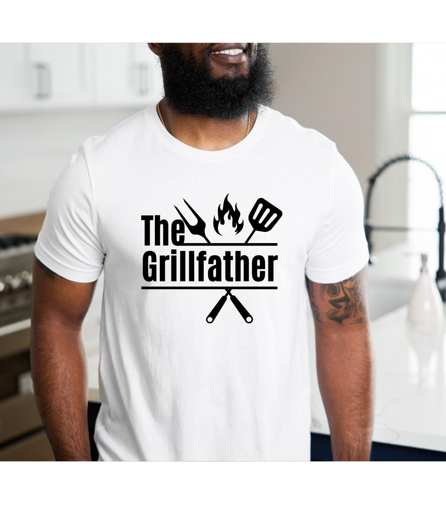 The Grillfather Men's Graphic T-Shirt