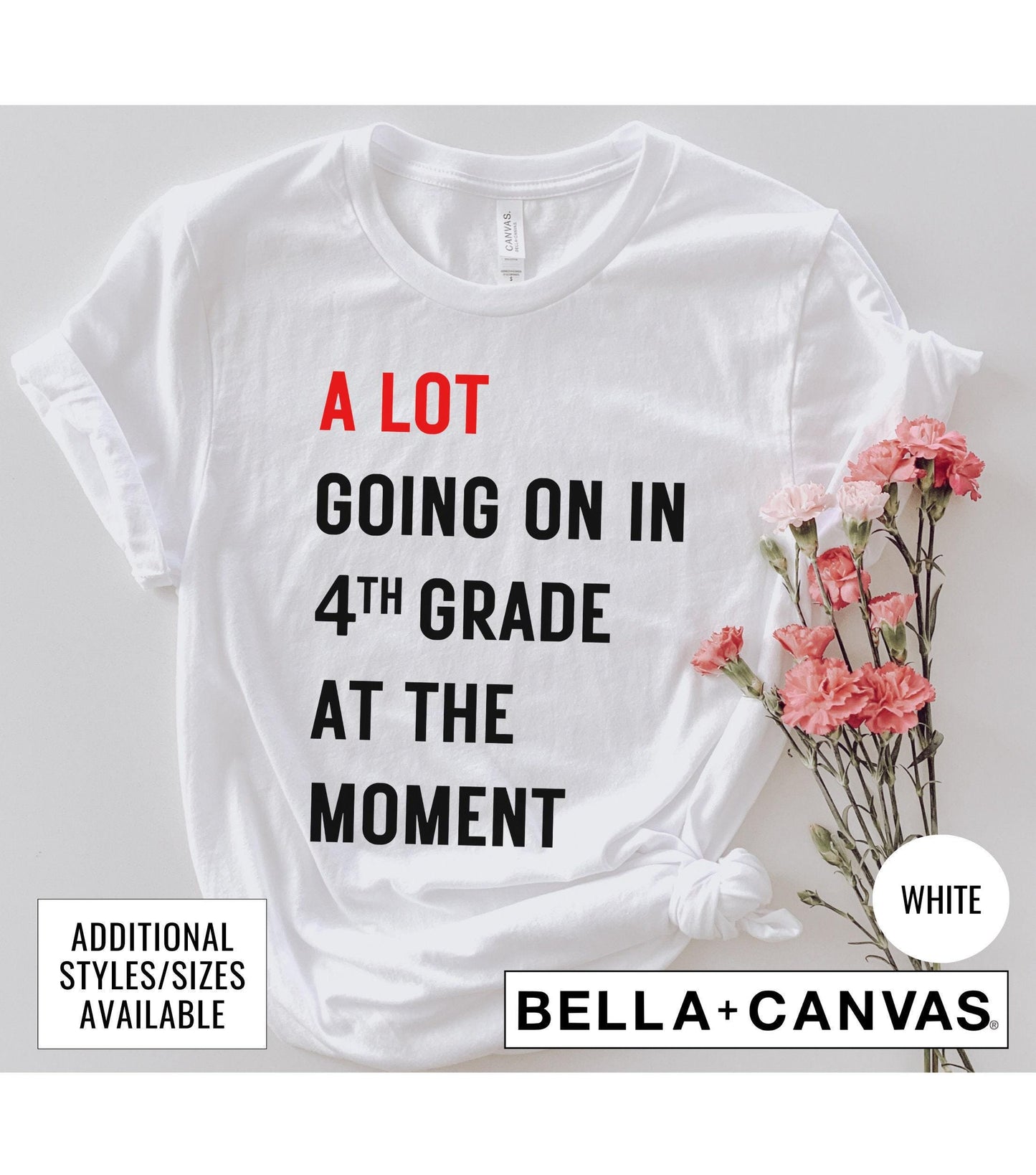 A Lot Going On In 4th Grade At The Moment Graphic T-Shirt