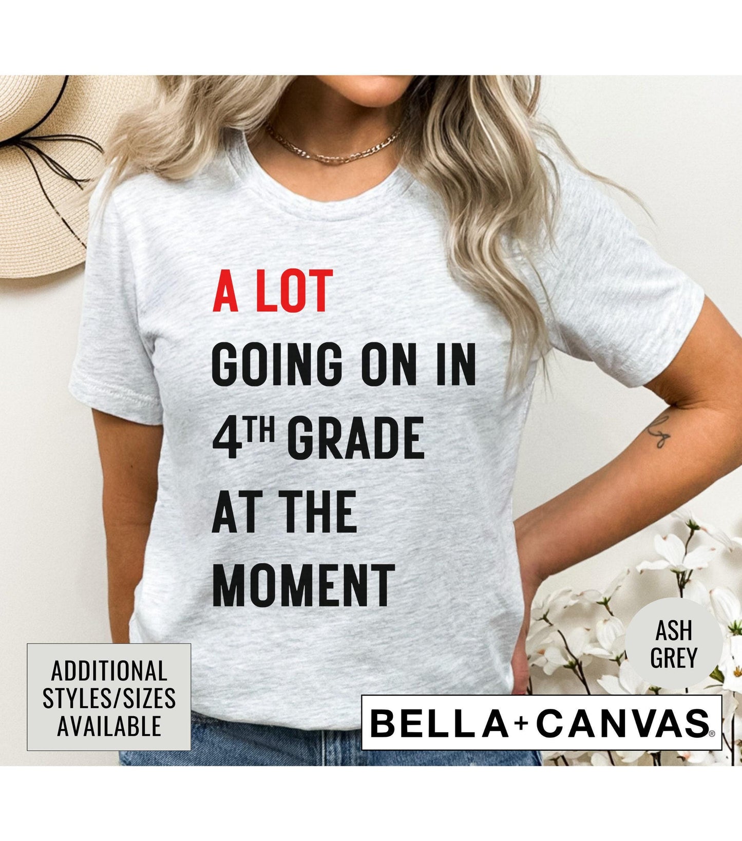 A Lot Going On In 4th Grade At The Moment Graphic T-Shirt