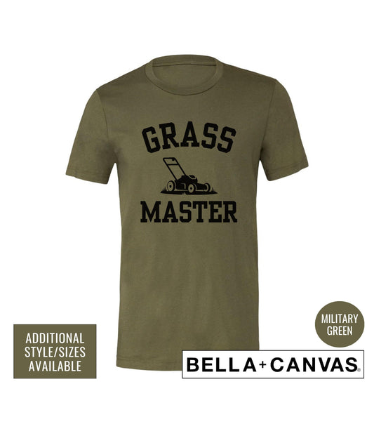 Grass Master Lawn Mower Men's Graphic T-Shirt