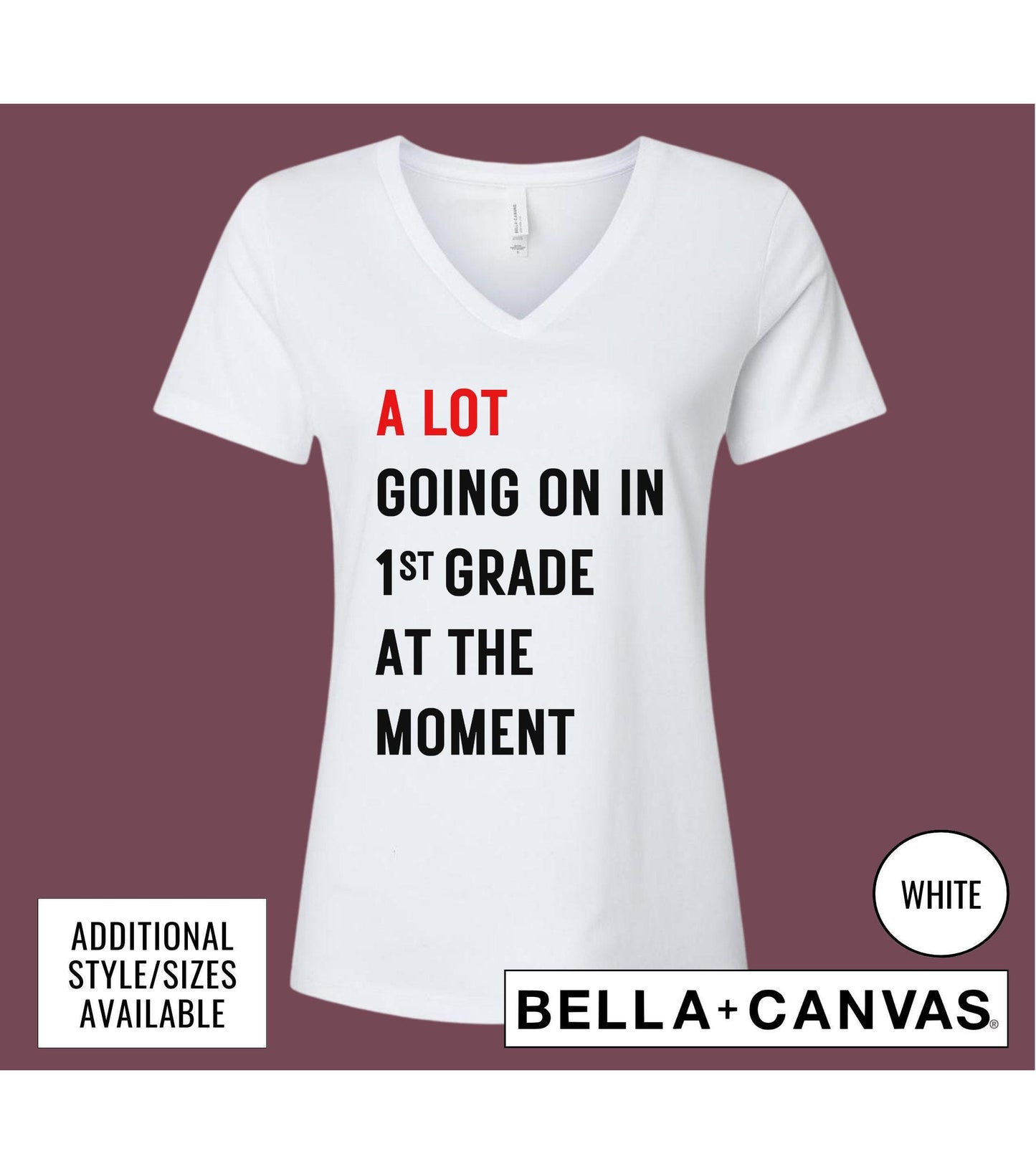 A Lot Going On In 1st Grade At The Moment Graphic T-Shirt