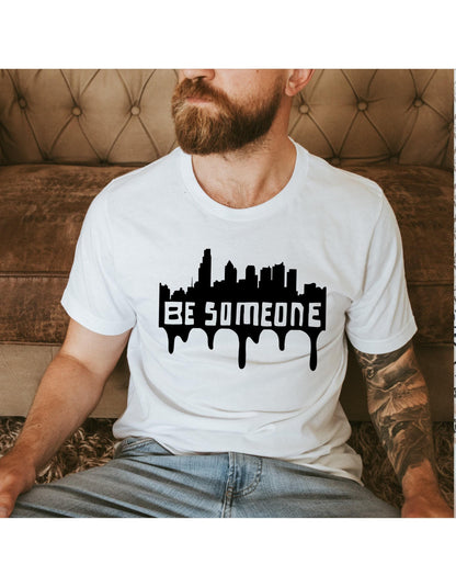 Be Someone Houston Printed Graphic T-Shirt