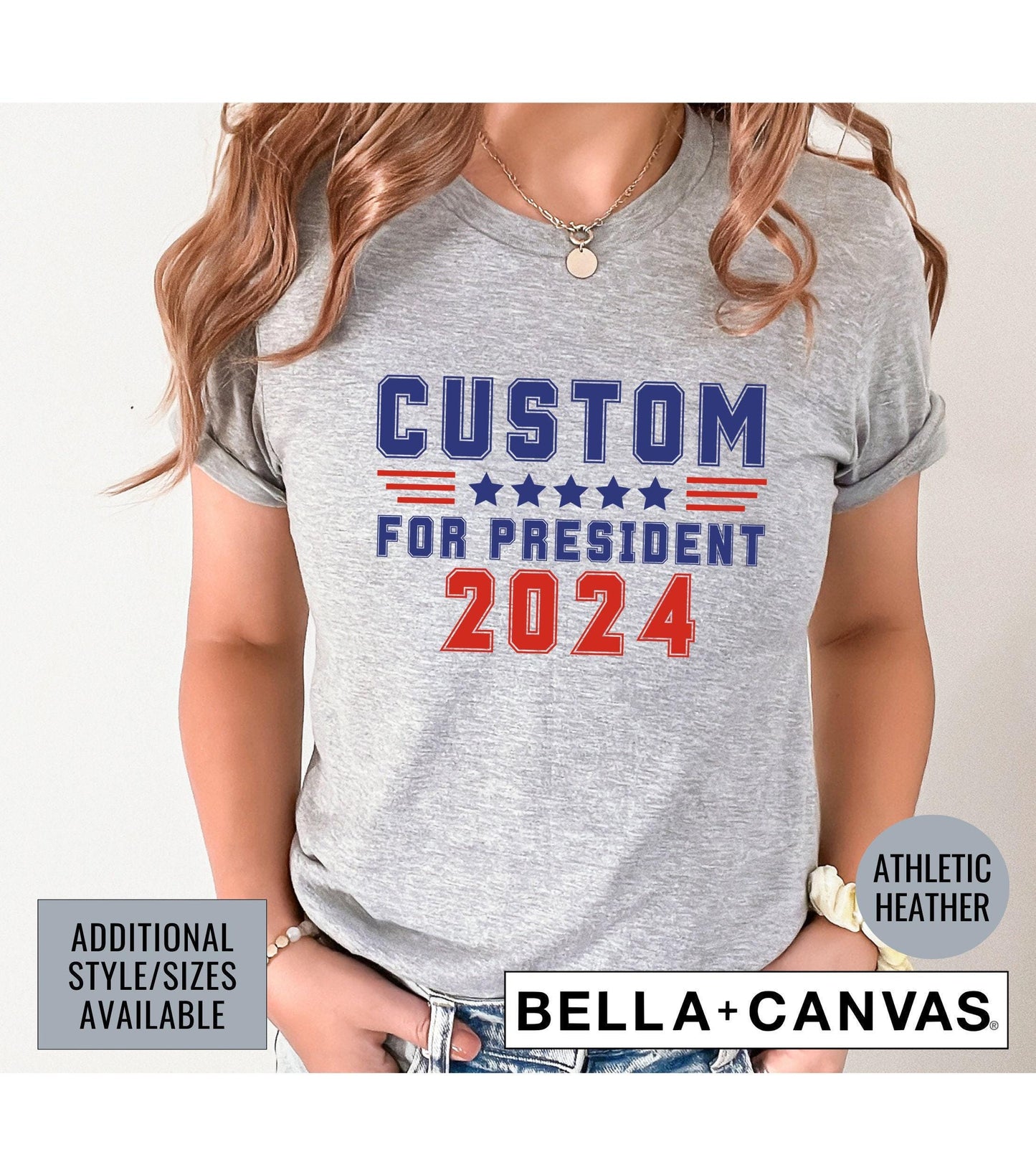 Custom Name For President 2024 Graphic T-Shirt