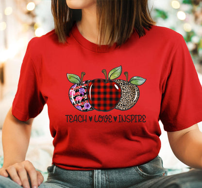 Teach Love Inspire Graphic T-Shirt