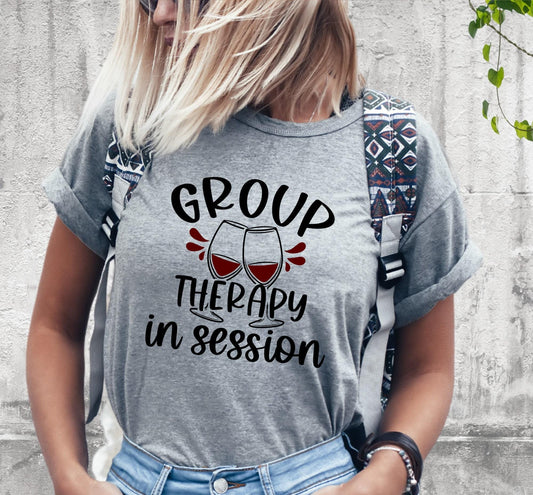 Group Therapy In Session Graphic T-Shirt