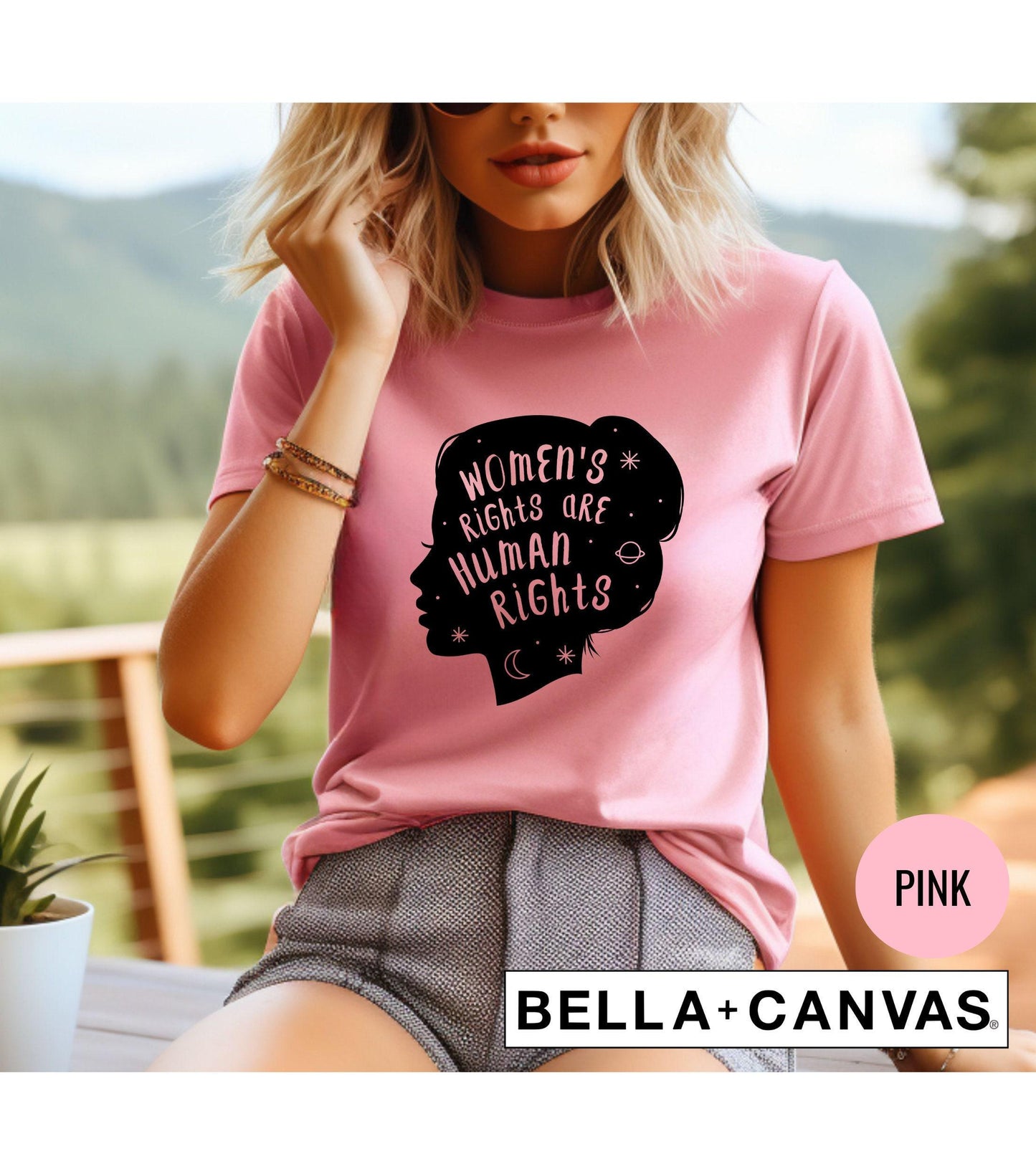 Women's Rights Are Human Rights Graphic T-Shirt