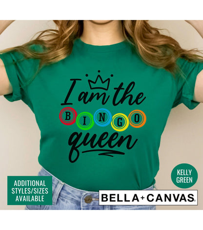 I Am The Bingo Queen Women's Graphic T-Shirt