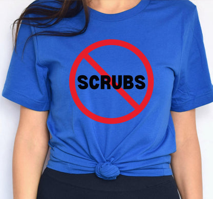 TLC No Scrubs Funny 90s Song Graphic T-Shirt