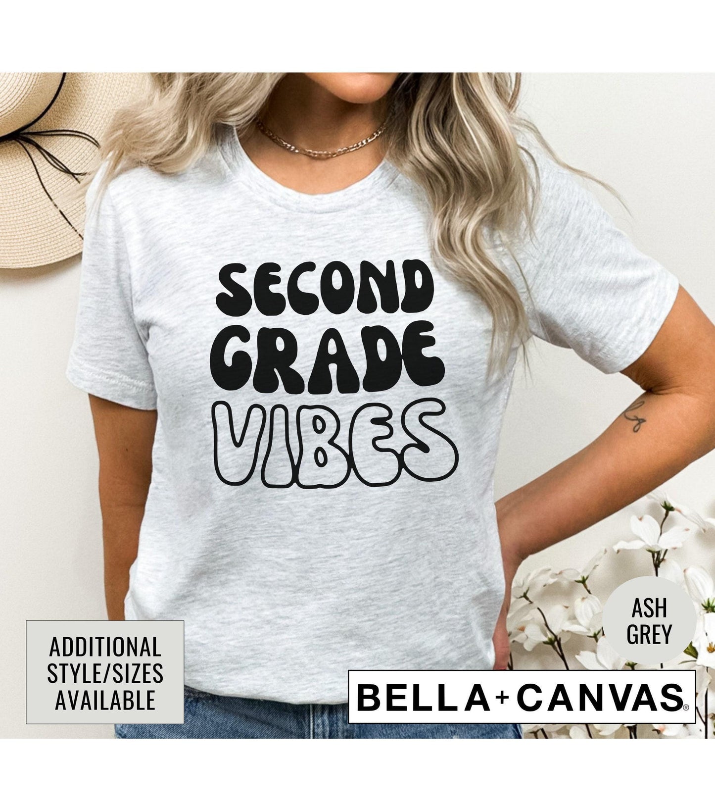 Second Grade Vibes Graphic T-Shirt