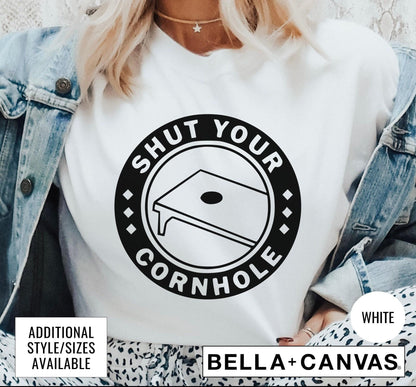 Shut Your Cornhole Graphic T-Shirt