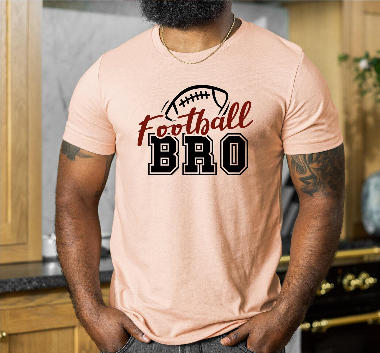 Football Bro Graphic T-Shirt