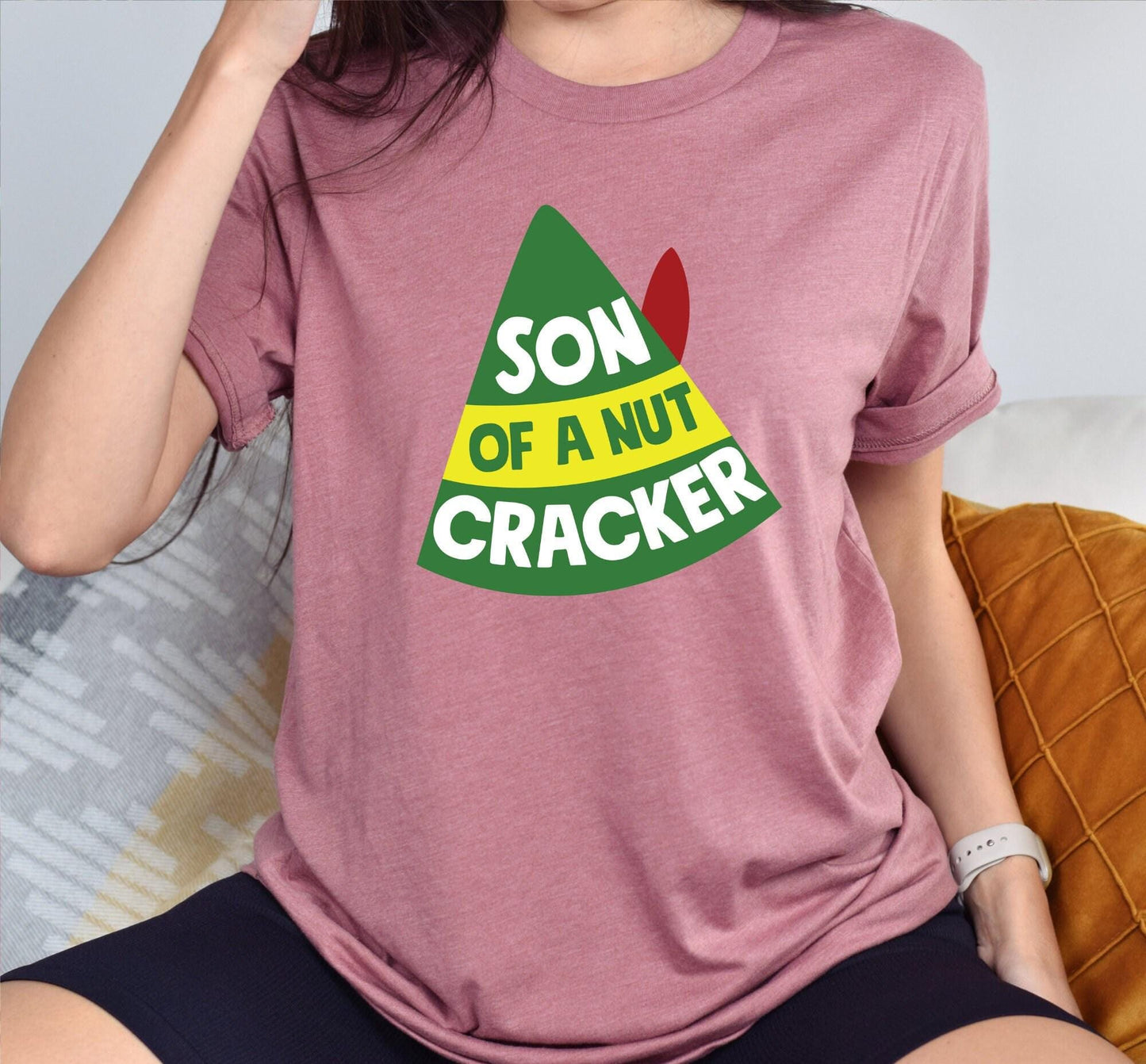 Son Of A Nutcracker Buddy The Elf Graphic T-Shirt