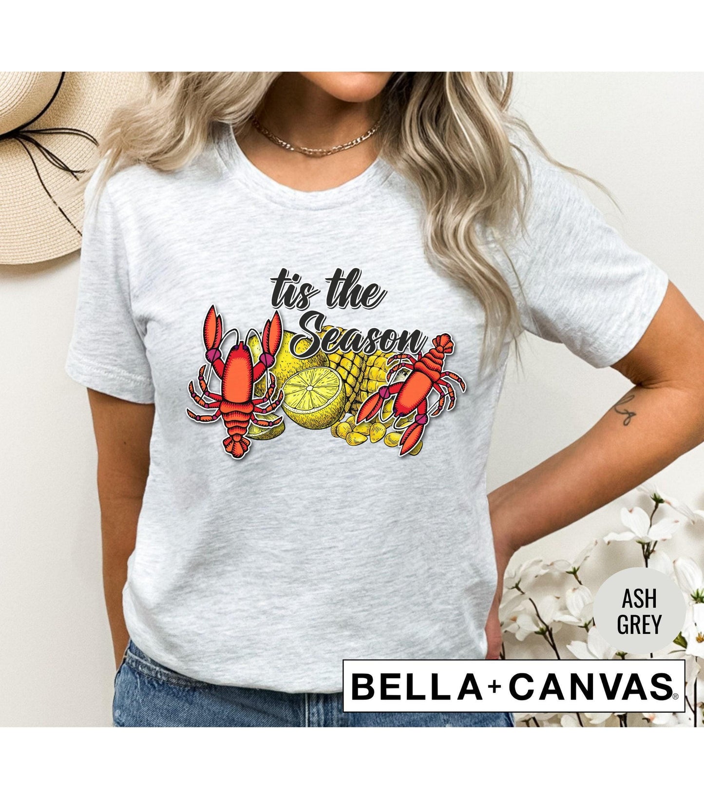 Tis The Season Crawfish Boil Graphic T-Shirt