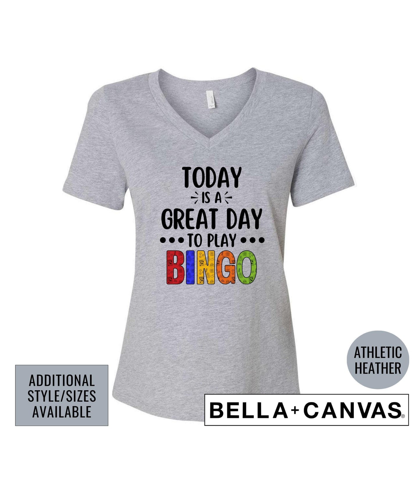 Today Is A Great Day To Play Bingo Graphic T-Shirt