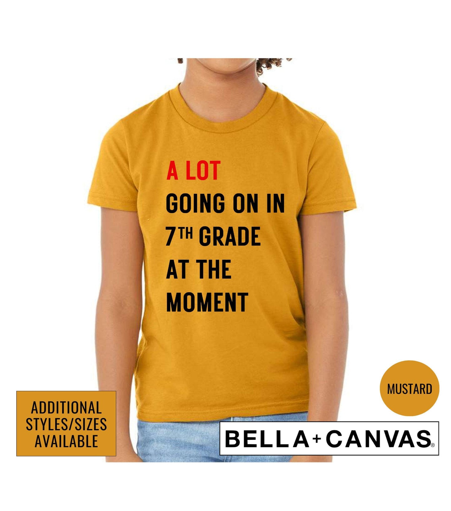 A Lot Going On In 7th Grade At The Moment Graphic T-Shirt