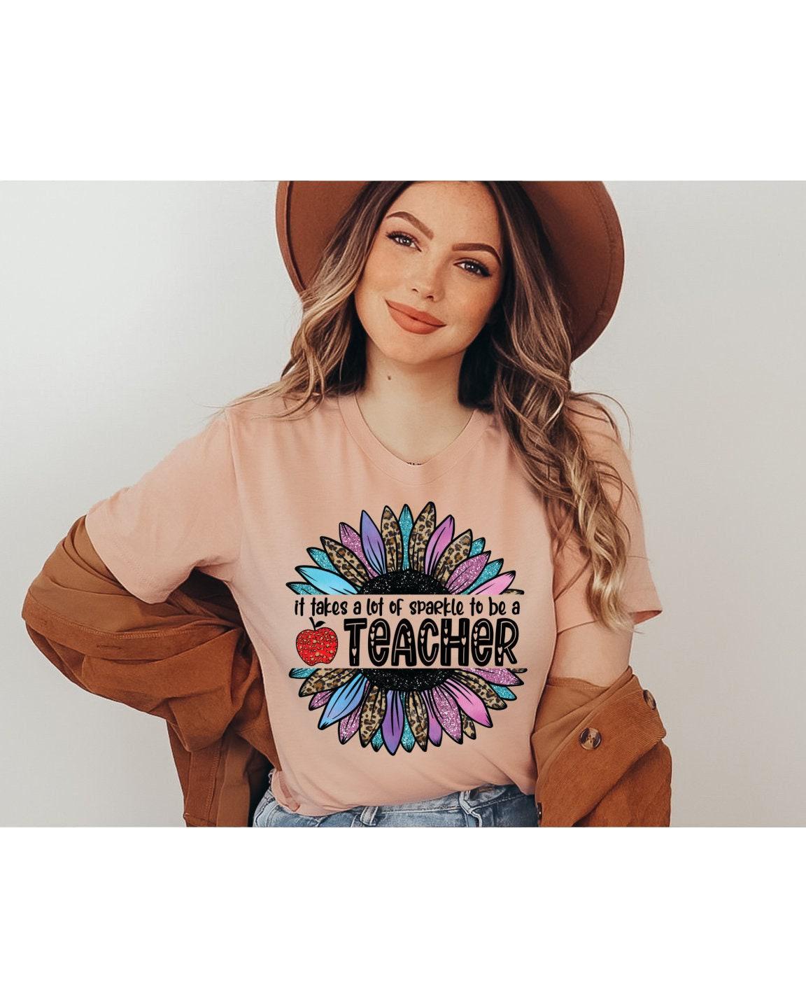 It Takes A Lot Of Sparkle To Be A Teacher Graphic T-Shirt