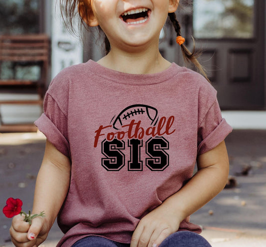 Football Sis Graphic T-Shirt