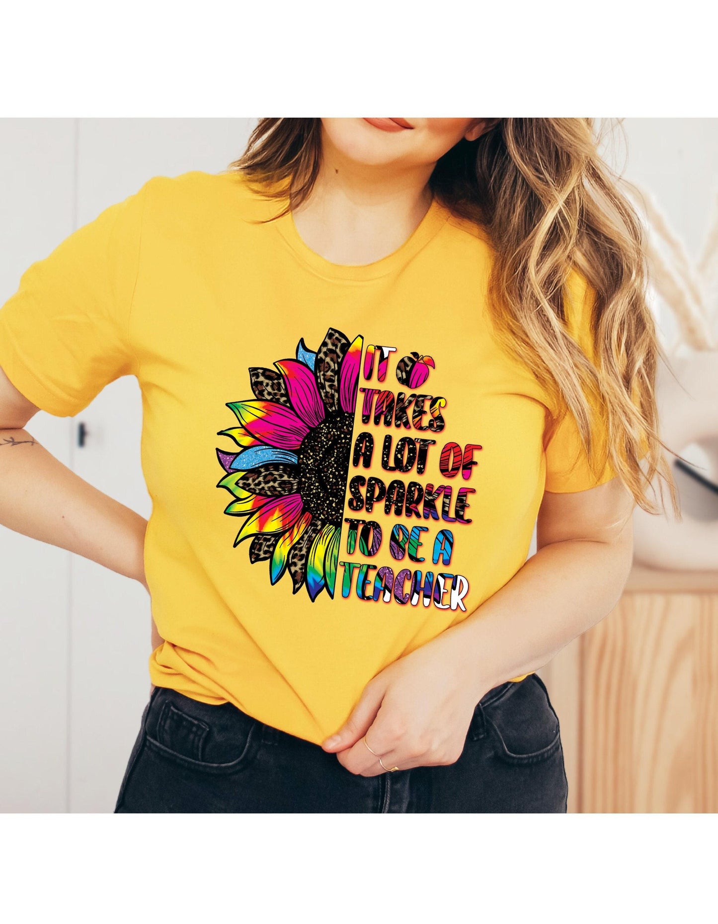 It Takes A Lot Of Sparkle To Be A Teacher Graphic T-Shirt