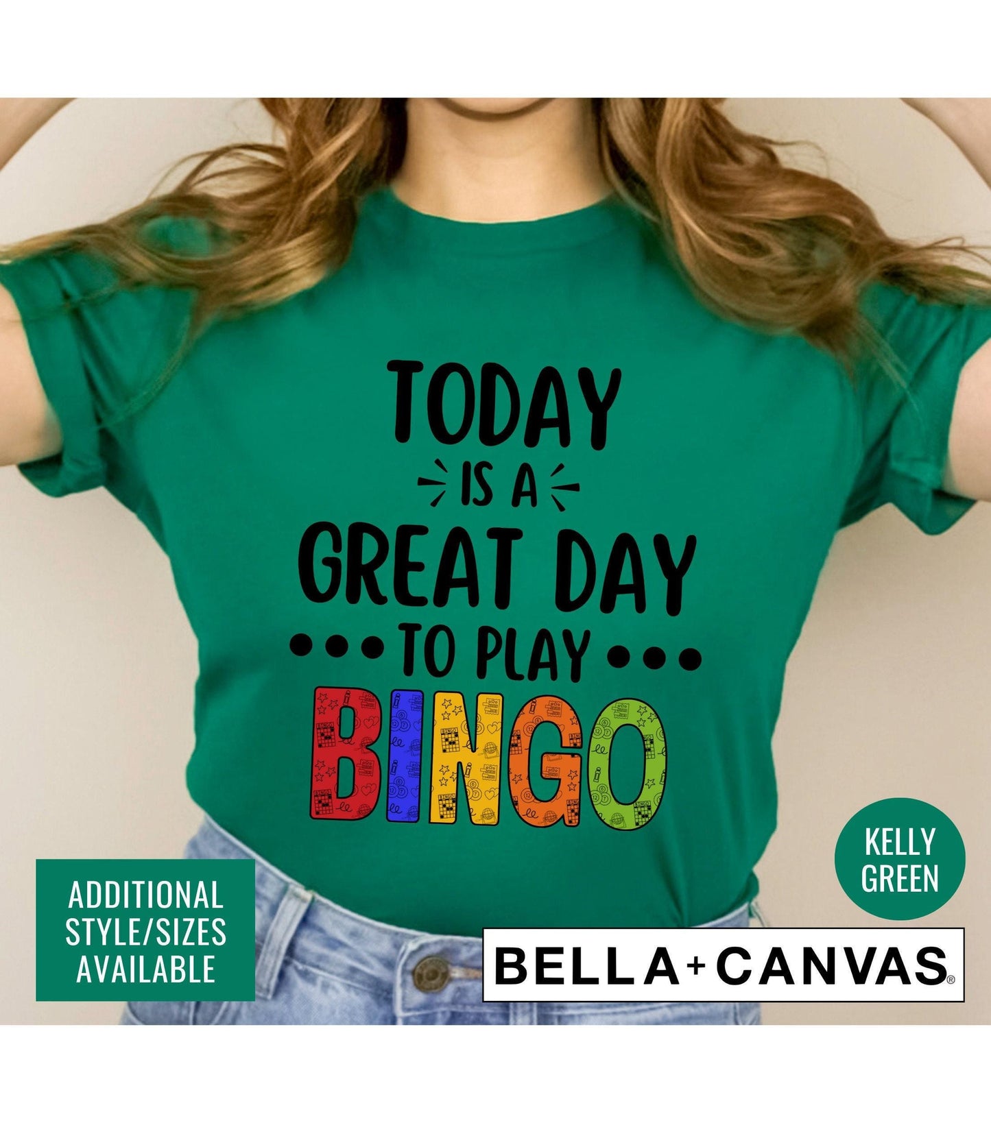 Today Is A Great Day To Play Bingo Graphic T-Shirt