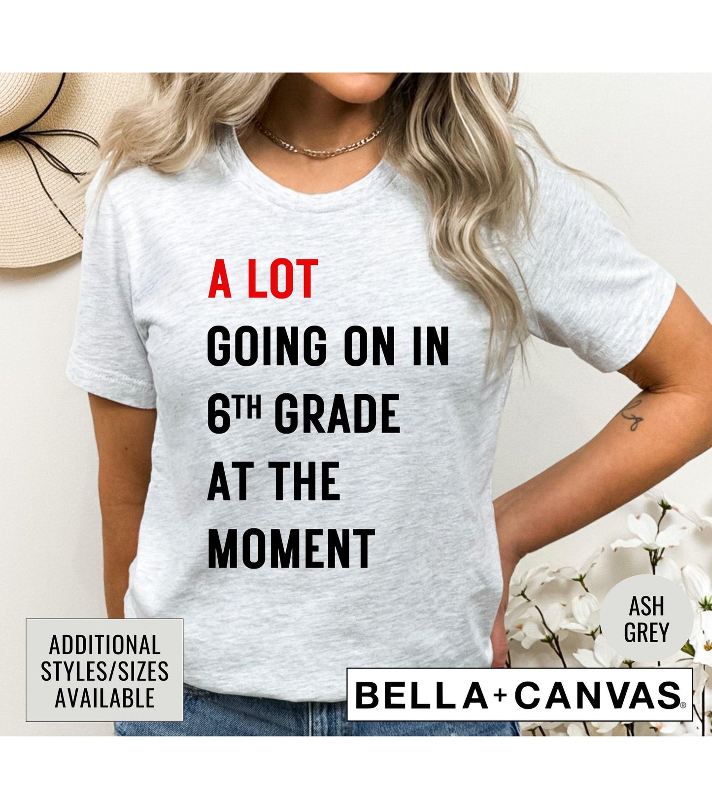 A Lot Going On In 6th Grade At The Moment Graphic T-Shirt