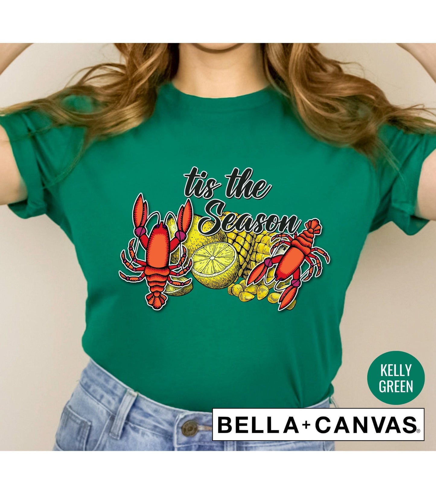 Tis The Season Crawfish Boil Graphic T-Shirt