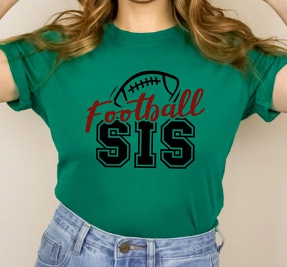 Football Sis Graphic T-Shirt