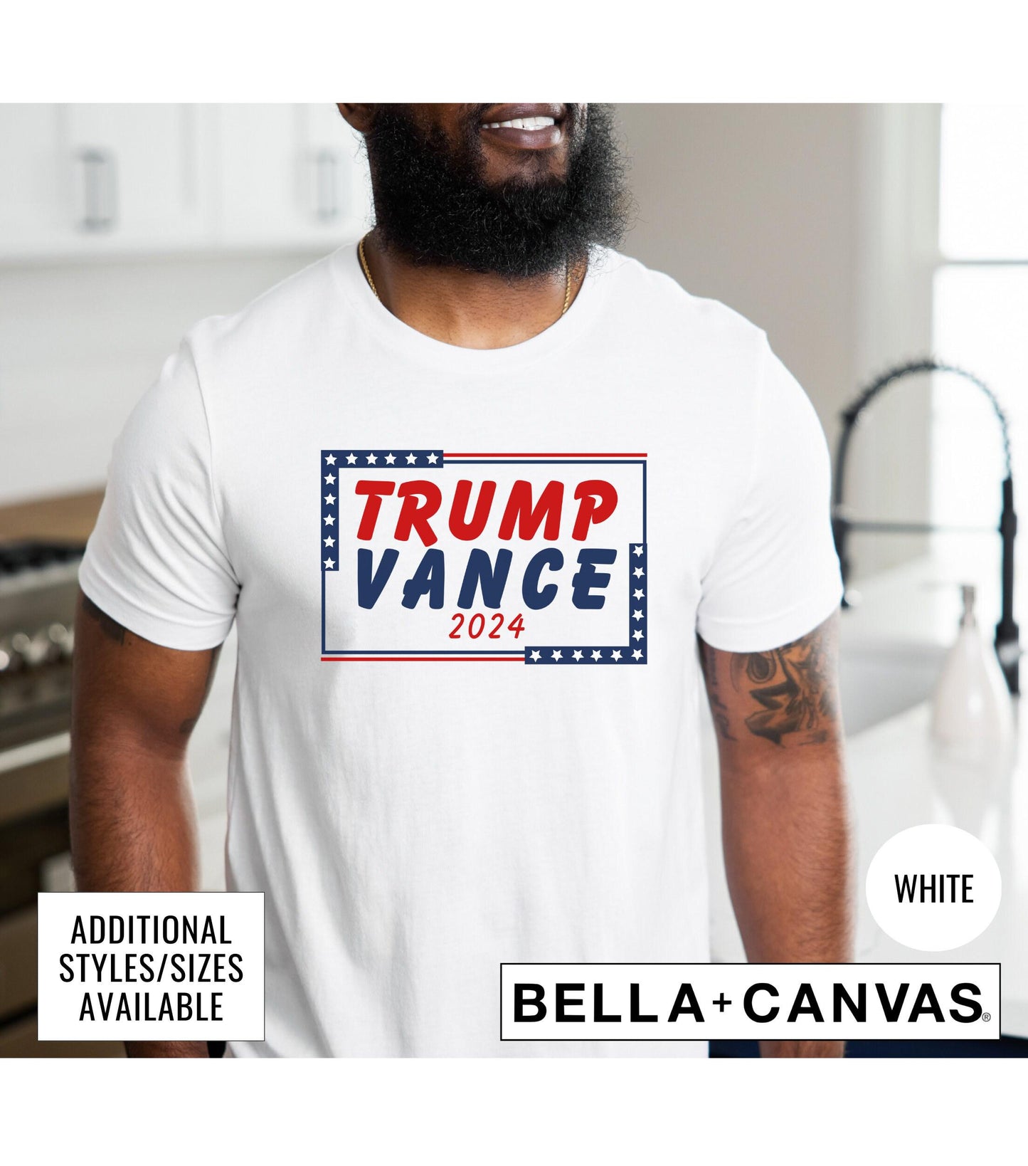 President Trump Vance Campaign 2024 Graphic T-Shirt