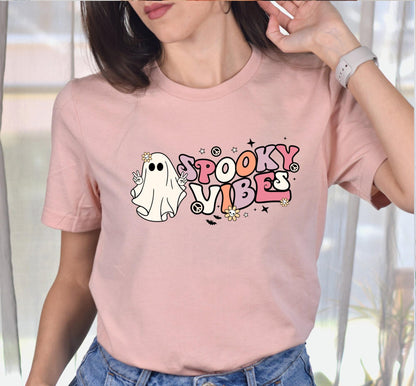 Spooky Vibes Graphic T-Shirt