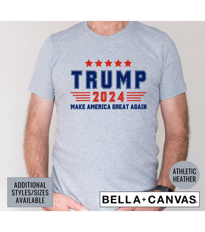 Trump 2024 Make America Great Again Graphic T-Shirt