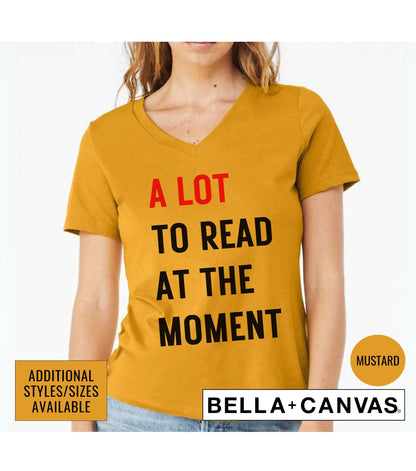 A Lot To Read At The Moment Women's Graphic T-Shirt