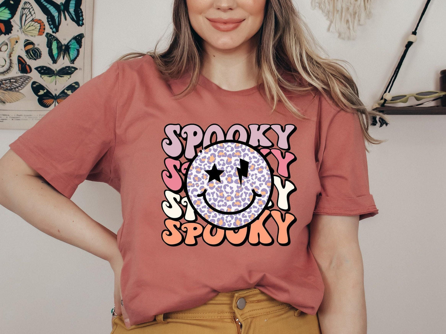 Spooky Vibes Graphic T-Shirt