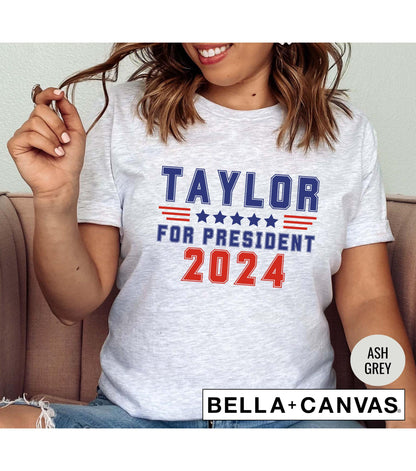 Taylor Swift For President 2024 TTPD Graphic T-Shirt