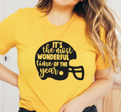 It's The Most Wonderful Time Of The Year Football Season Women's Graphic T-Shirt