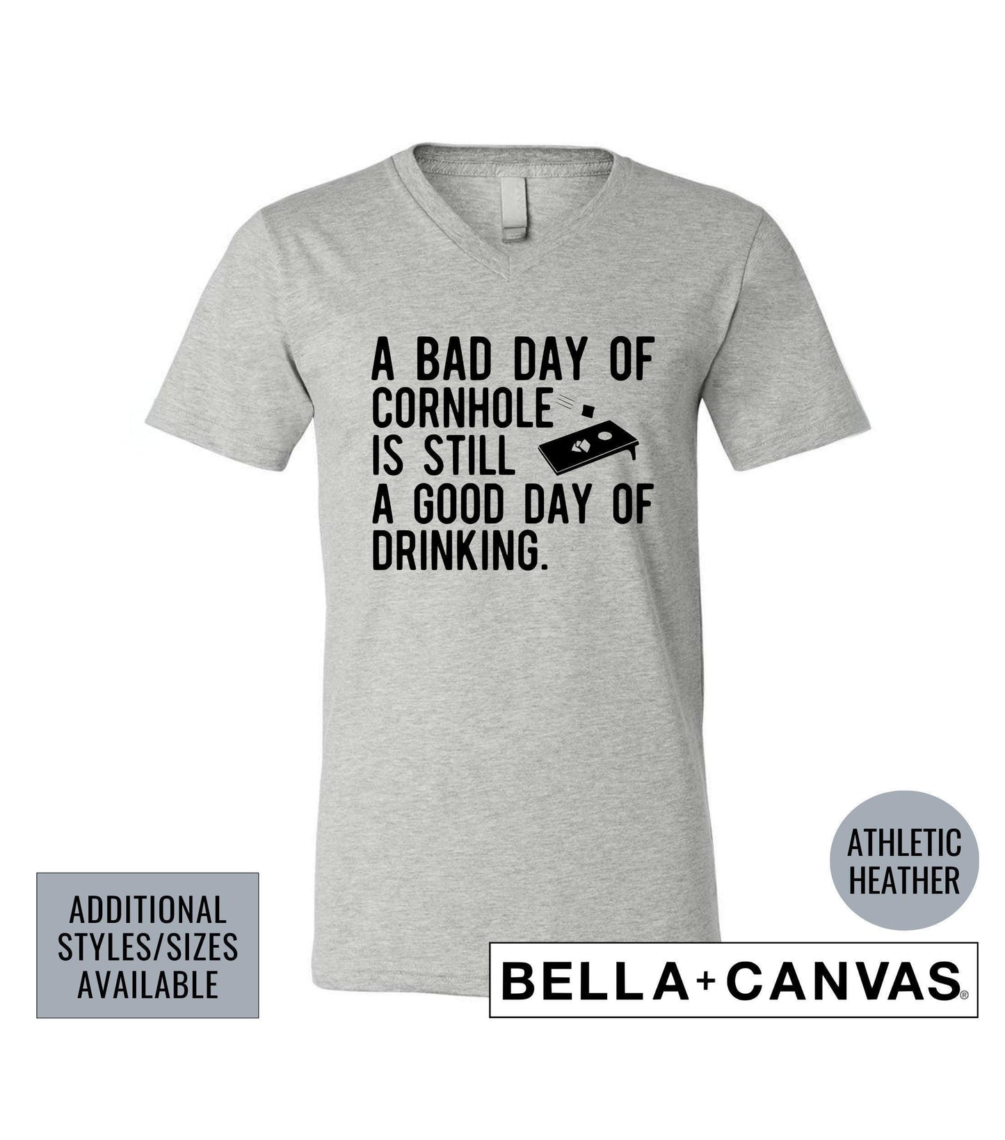 A Bad Day Of Cornhole Is Still A Good Day Of Drinking Graphic T-Shirt