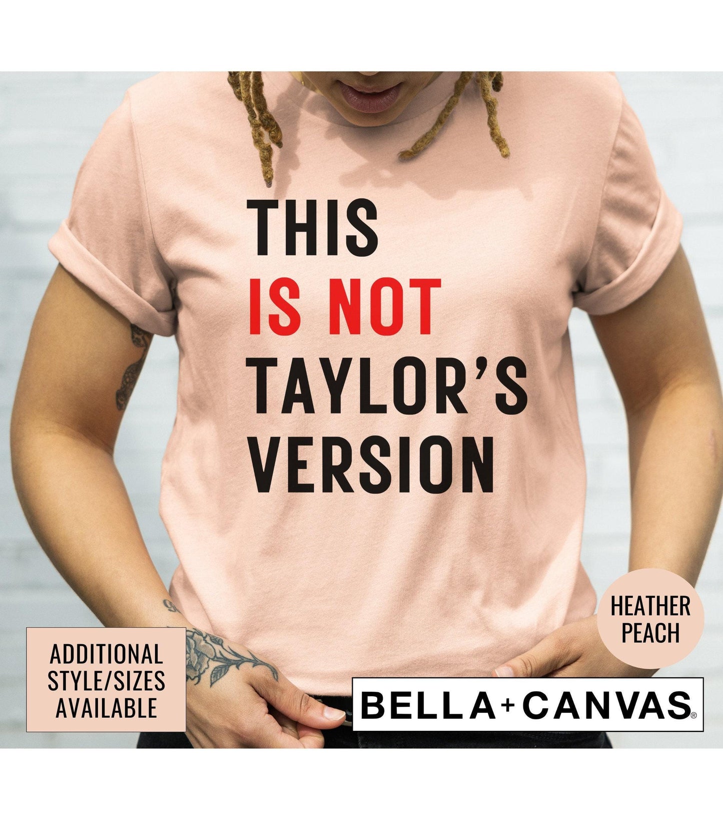 This Is Not Taylor's Version Graphic T-Shirt