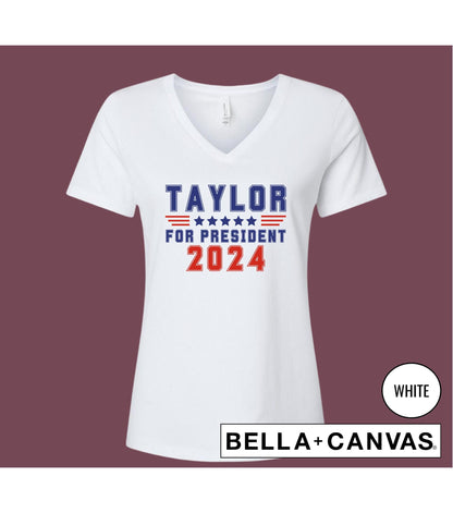 Taylor Swift For President 2024 TTPD Graphic T-Shirt