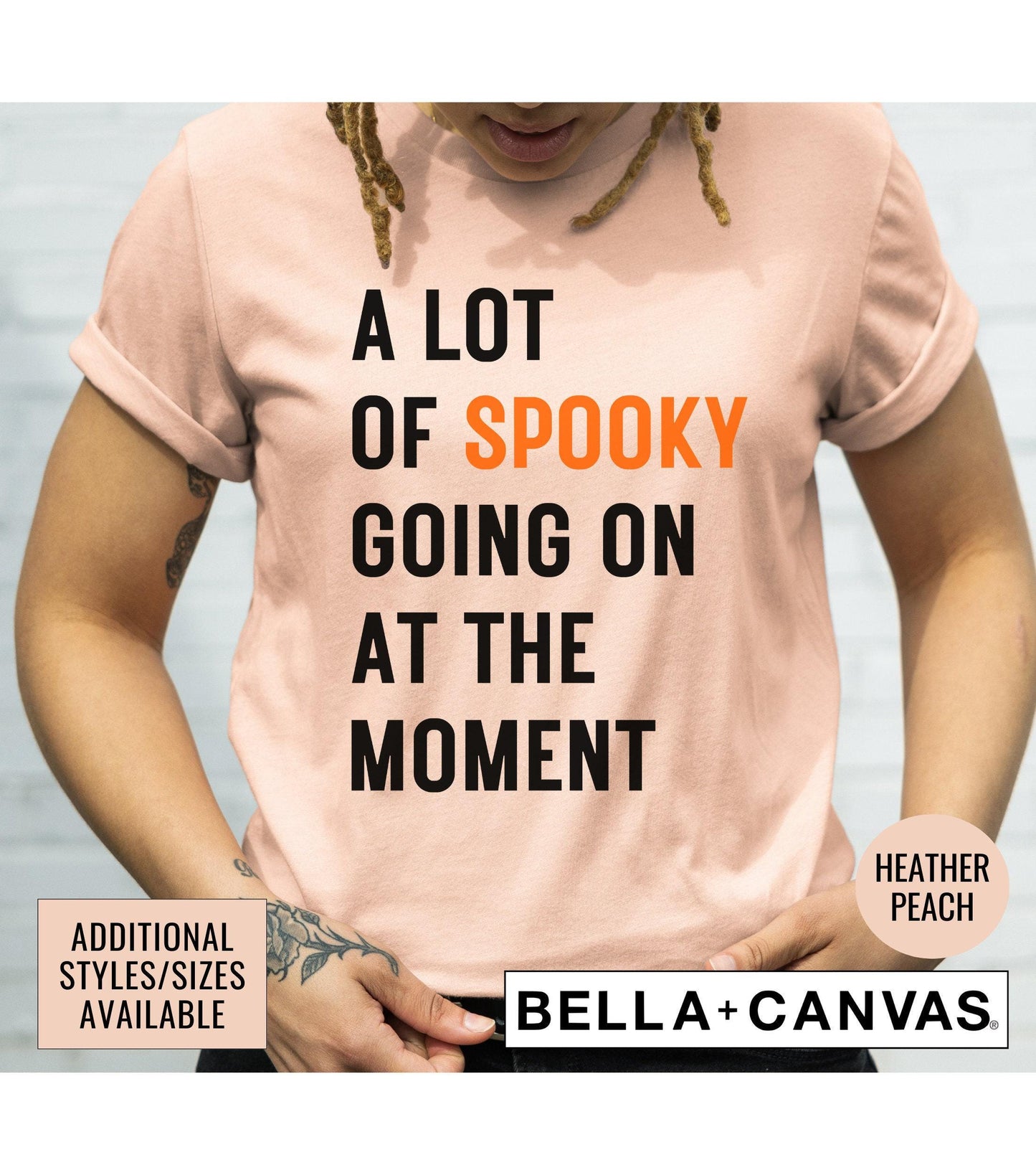 A Lot Of Spooky Going On At The Moment Halloween Graphic T-Shirt