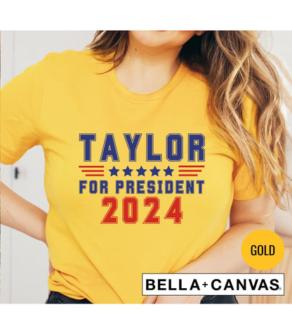 Taylor Swift For President 2024 TTPD Graphic T-Shirt