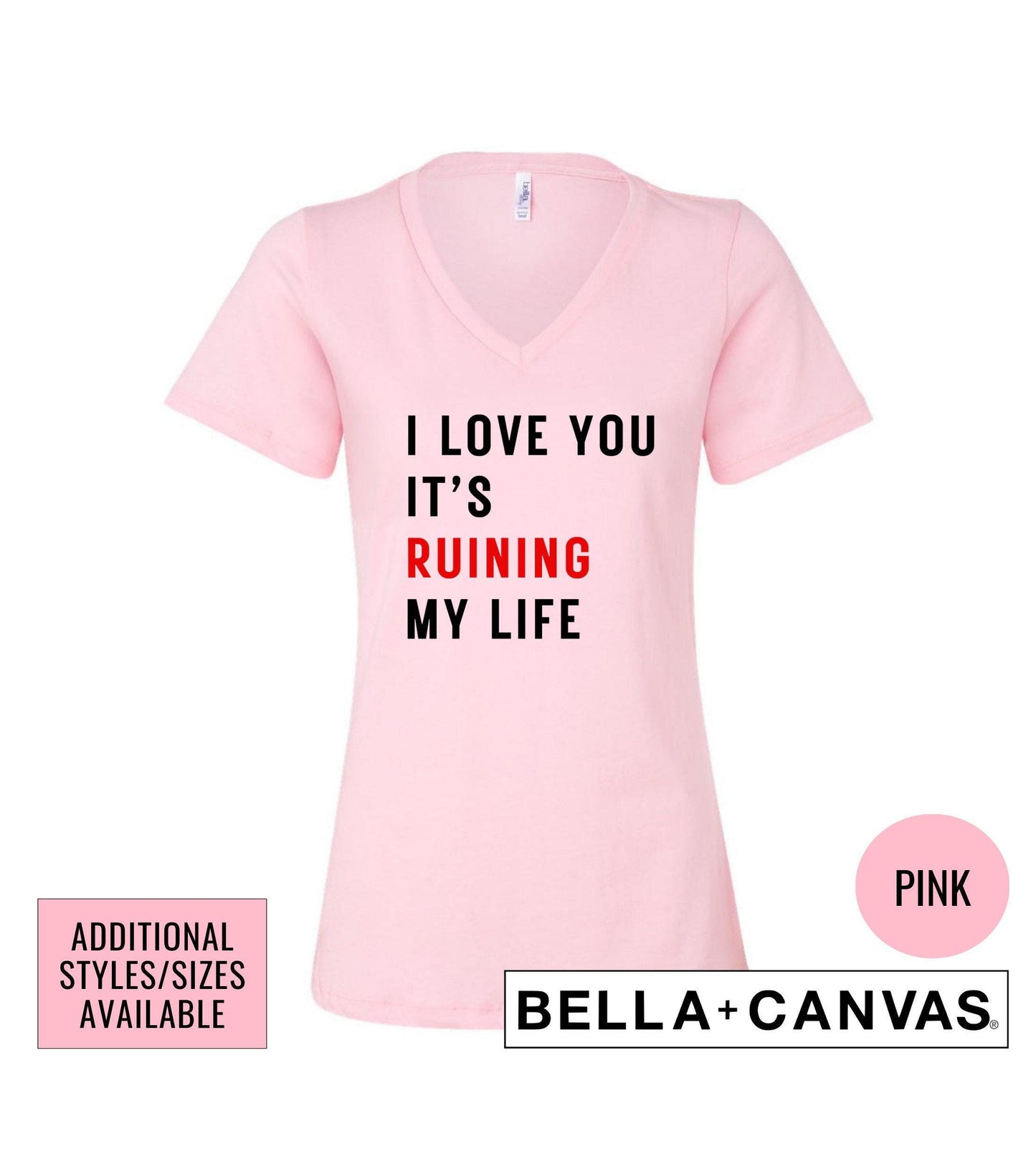 I Love You It's Ruining My Life TTPD Women's Graphic T-Shirt