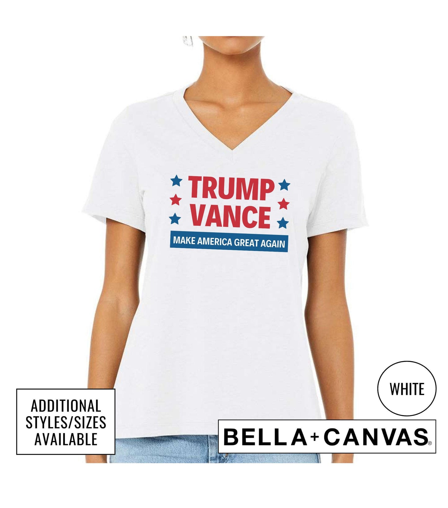 Trump Vance 2024 President Graphic T-Shirt