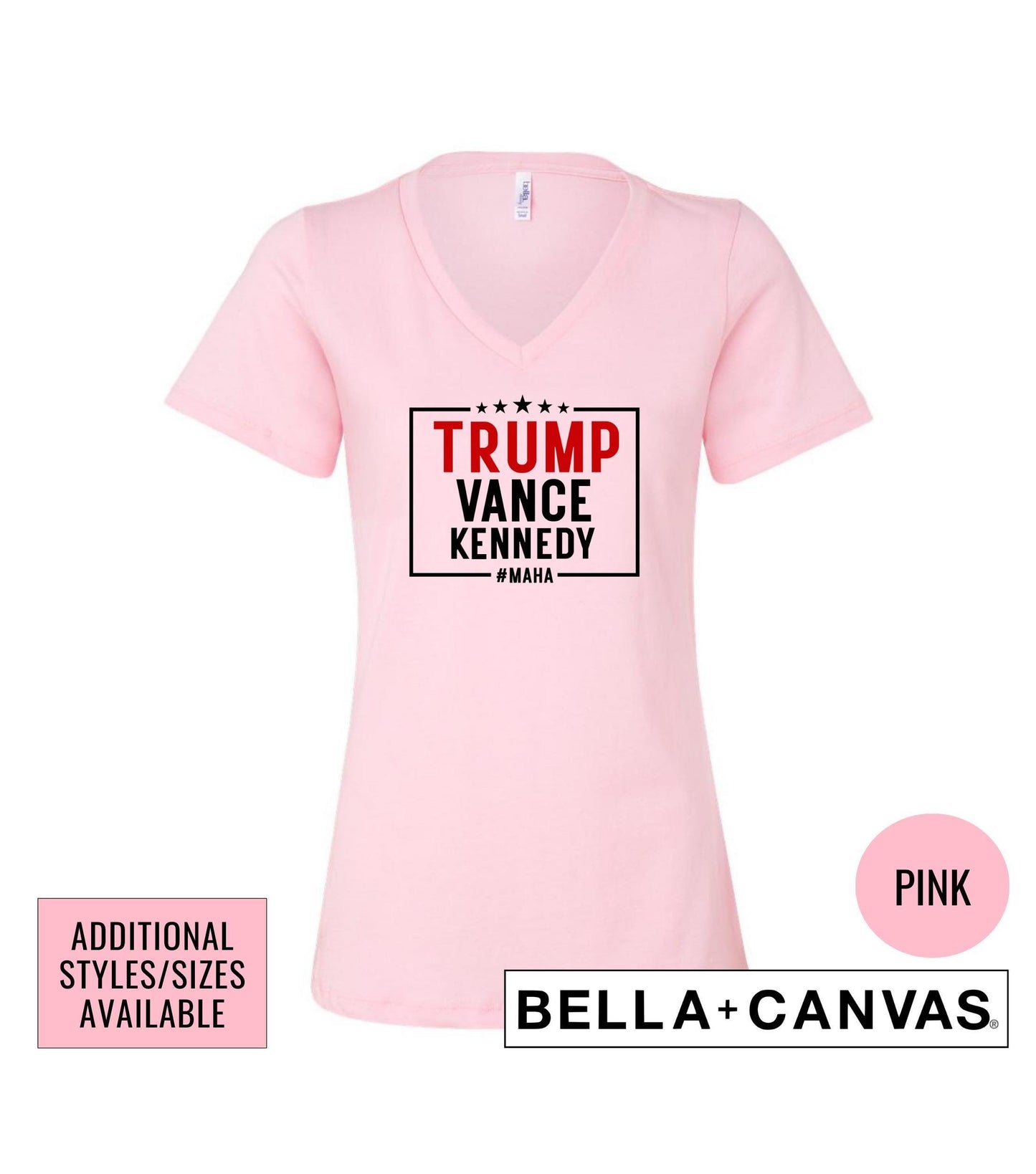 Trump Vance Kennedy MAHA 2024 Presidential Election Graphic T-Shirt