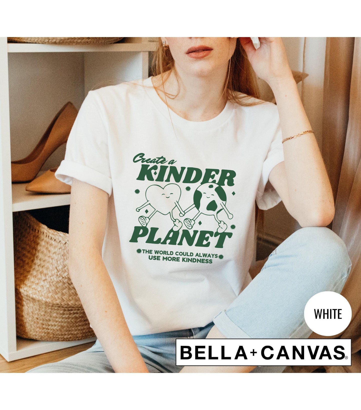 Create A Kinder Planet Graphic T-Shirt