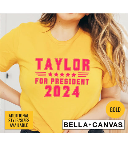 Taylor Swift For President 2024 TTPD Graphic T-Shirt