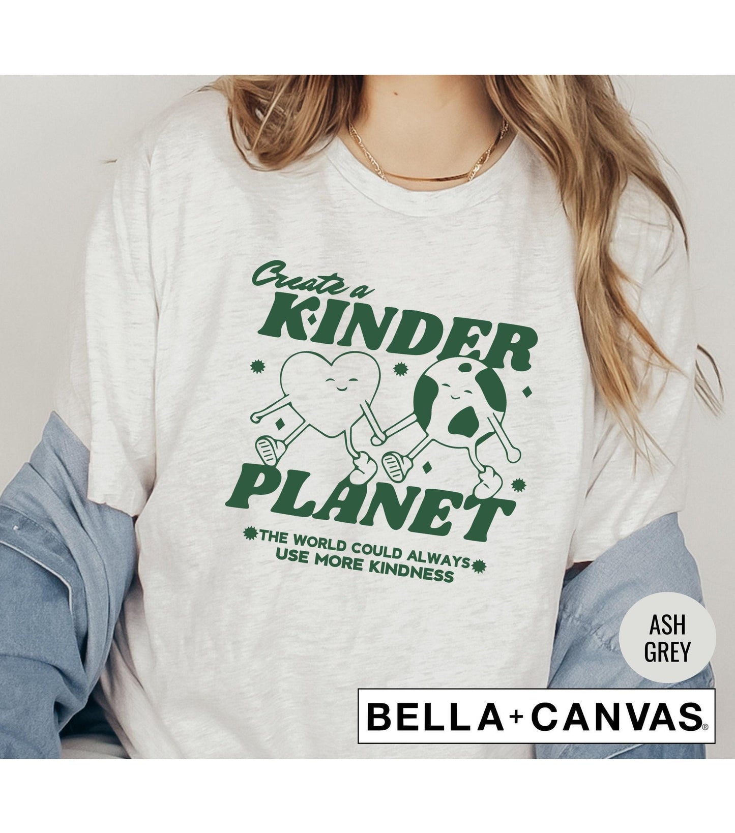 Create A Kinder Planet Graphic T-Shirt