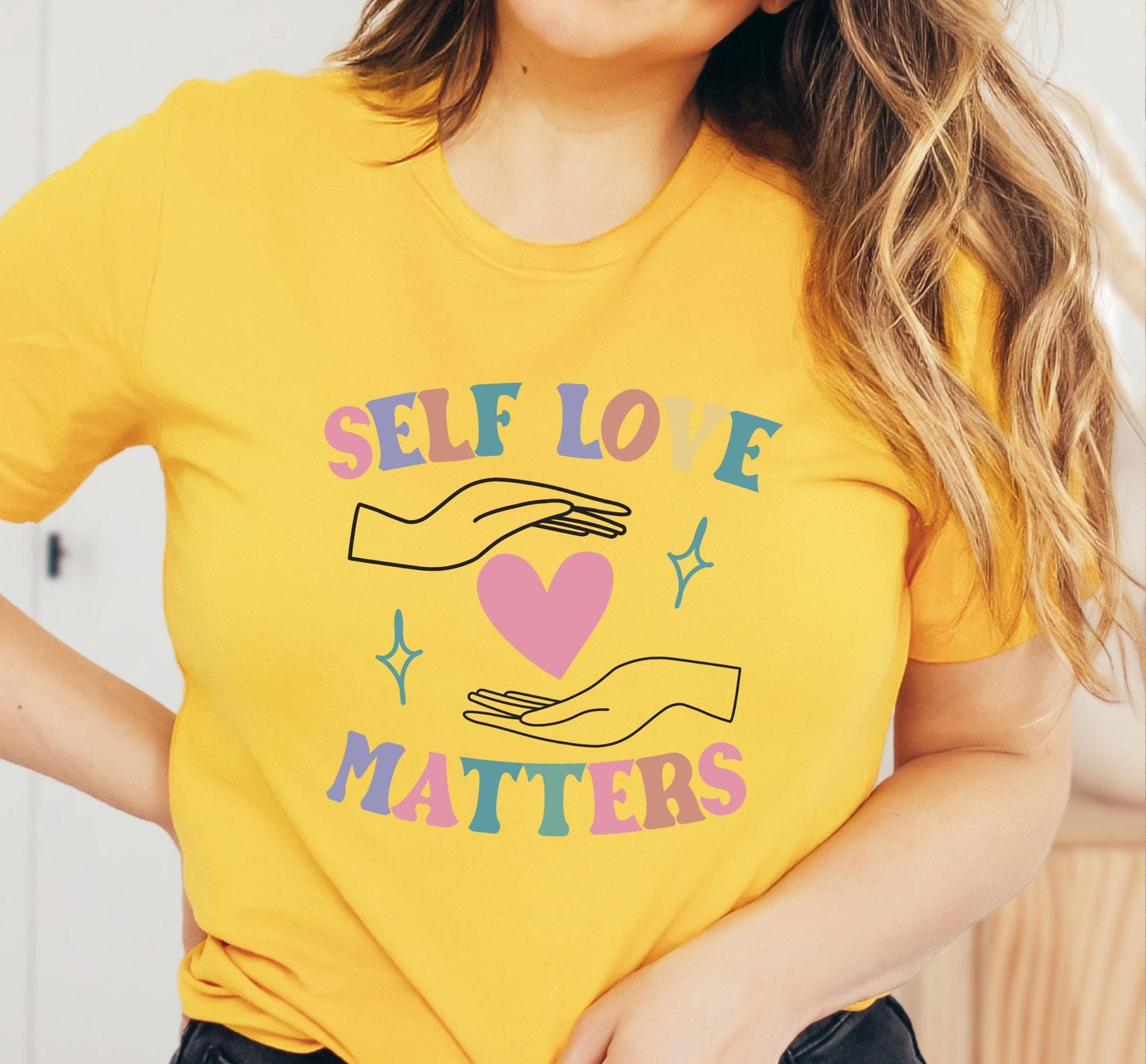 Self Love Matters Womens Graphic T-Shirt