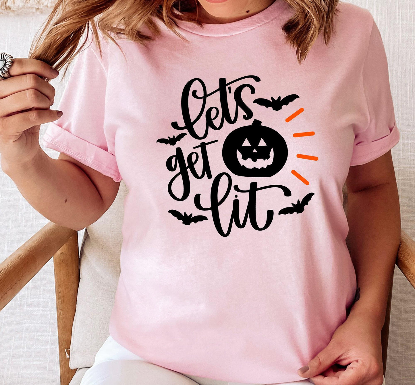 Let's Get Lit Women's Graphic T-Shirt